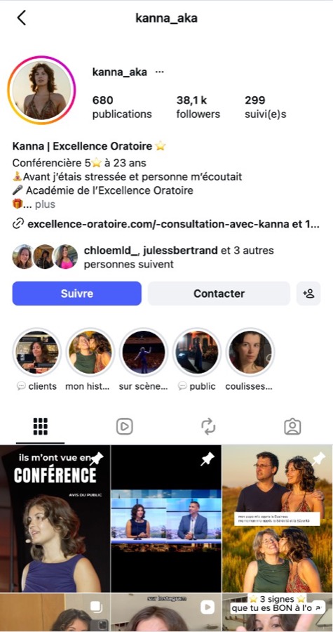Profil Instagram @kanna_aka
